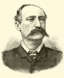 Ernest Giles (gravure) door English School