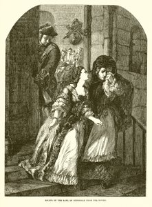 Ontsnapping van de graaf van Nithsdale uit de Tower door English School