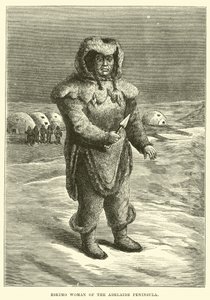 Eskimo vrouw van het Adelaide-schiereiland door English School