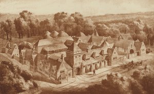 Landgoedgebouwen en stallen, Clipsham, Rutland