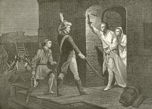 Ethan Allen bij Ticonderoga door English School
