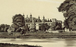 Eton College vanaf de Rivier door English School