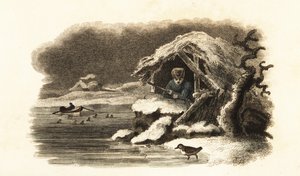 Europese waterspreeuw loopt het meer van Nantua, Frankrijk, in en blijft ondergedompeld op de bodem van het meer in een luchtbel