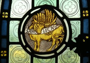 Evangelist embleem: Sint-Lucas door English School