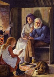 Avondrust (kleur litho)