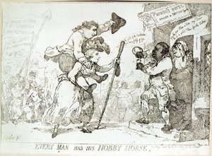Iedere Man heeft zijn Hobby Paard, gepubliceerd 1784