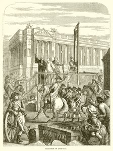 Executie van Lodewijk XVI door English School