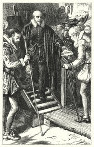 Executie van Sir Walter Raleigh door English School
