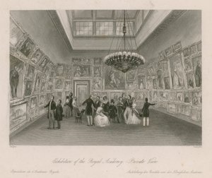 Tentoonstelling van de Royal Academy - privébezichtiging