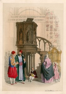 Tentoonstellingen op de Grote Tentoonstelling, Crystal Palace, Hyde Park door English School