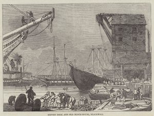 Export Dock en Oude Blokhuis, Blackwall