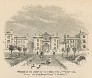 Exterieur van het Surrey House of Correction