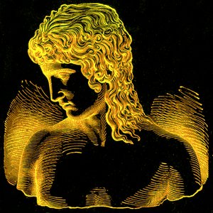 Extreem van etnische divergentie - Hoogste type - I: Eros van Praxiteles, illustratie uit Met de Mensen van de Wereld door John Clark Ridpath, gepubliceerd 1912