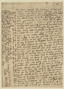 Facsimile van brief van Oliver Cromwell aan Mr Storie, gedateerd St Ives door English School