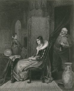 Falstaff en Mevrouw Ford, de Vrolijke Vrouwtjes van Windsor door English School
