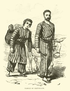 Familie van Nestorianen door English School
