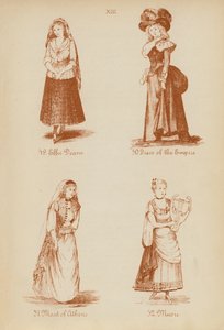 Verkleedkleding: Effie Deane, Jurk van het Keizerrijk, Dienstmeisje van Athene, Muziek door English School