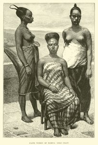 Fanti vrouwen van Elmina, Goudkust door English School