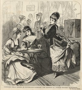 Modieuze vrouwelijke dronkenschap; of, Salonalcoholisme door English School