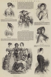 Mode voor mei (gravure) door English School