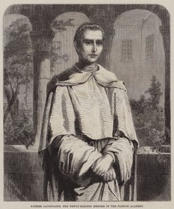 Vader Lacordaire, het Nieuwgekozen Lid van de Franse Academie door English School