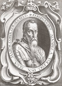 Fernando Álvarez de Toledo y Pimentel, 3e Hertog van Alba (gravure)