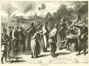 Veldgerechtigheid, september 1870 door English School