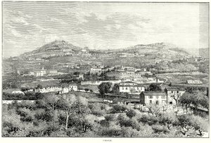Fiesole (gravure) door English School