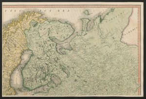 Finland en Rusland, uit Europa, beschrijvend alle veranderingen van Gebied, samen met hun afwijkingen in de grenslijnen van de verschillende Rijken en Staten, overeengekomen en bevestigd door het definitieve verdrag van Parijs, 20 november 1815, gepublicee
