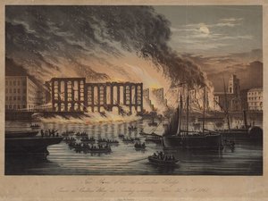 Brand bij London Bridge