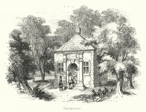 Vishuis (gravure) door English School