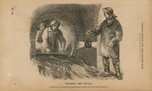 Het doorspoelen van de riolen