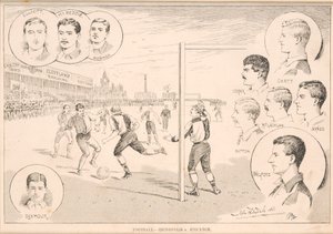 Voetbal - Ironopolis v. Stockton, 1892