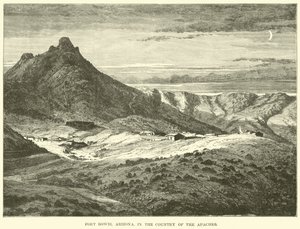 Fort Bowie, Arizona, in het land van de Apachen door English School