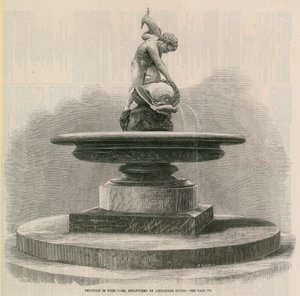 Fontein in Hyde Park door English School
