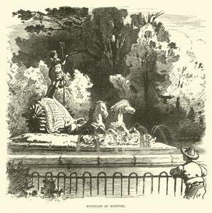Fontein van Neptunus door English School