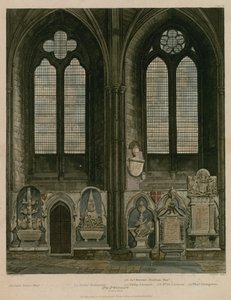 Vierde en vijfde raam, Noordelijke Zijbeuk, Westminster Abbey, Londen door English School