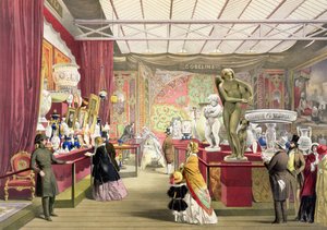 Frankrijk nr. 3, uit Dickinsons Comprehensive Pictures of the Great Exhibition of 1851, gepubliceerd 1854 door English School