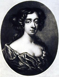 Frances Teresa Stuart (1647-1702) Hertogin van Richmond, illustratie uit Portretten van Illustere Personages in de Britse Geschiedenis, gegraveerd door Richard Earlom (1743-1822) en Charles Turner (ca. 1775-1857) door English School
