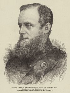 Francis Charles Hastings Russell, hertog van Bedford, KG door English School