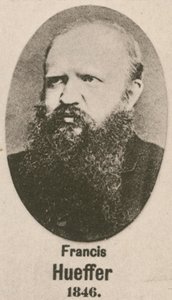 Francis Hueffer door English School