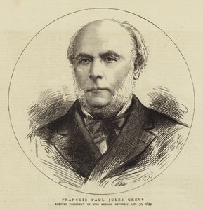 Francois Paul Jules Grevy (gravure) door English School