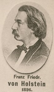 Franz Friedrich von Holstein door English School