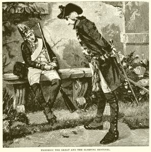 Frederik de Grote en de Slapende Wacht door English School