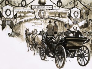 Frederick Cook koesterde zich in de glorie van het bereiken van de Noordpool in 1908... maar deed hij dat ook door English School