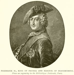 Frederik II, koning van Pruisen en keurvorst van Brandenburg