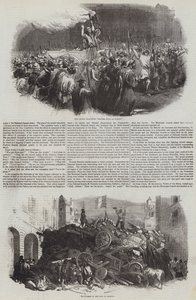 Franse Revolutie van 1848 door English School