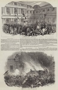 Franse Revolutie van 1848 door English School