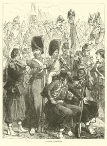Franse uniformen, september 1870 door English School
