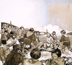 Fridtjof Nansen, de Noorse ontdekkingsreiziger die naar Groenland zeilde
